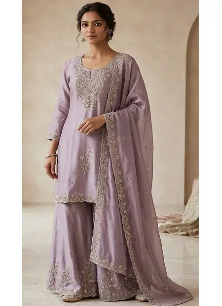 Zorista 11047 A To D Hunai Silk With Bits Work Readymade Suits